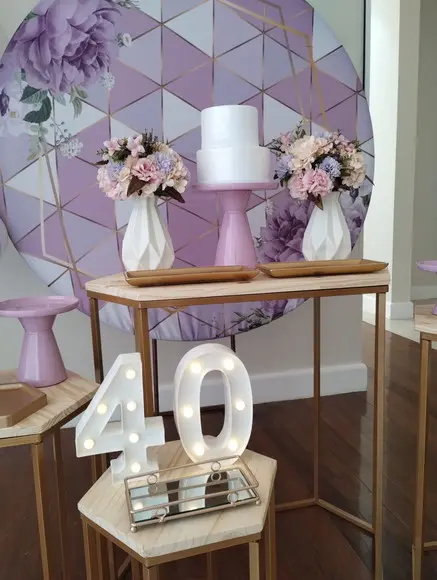 Aluguel de Decoração Festa 40 Anos