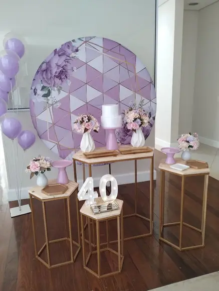 Aluguel de Decoração Festa 40 Anos