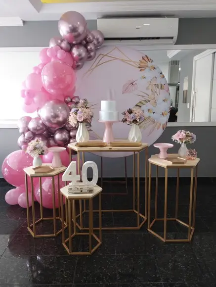 Aluguel de Decoração Festa 40 Anos