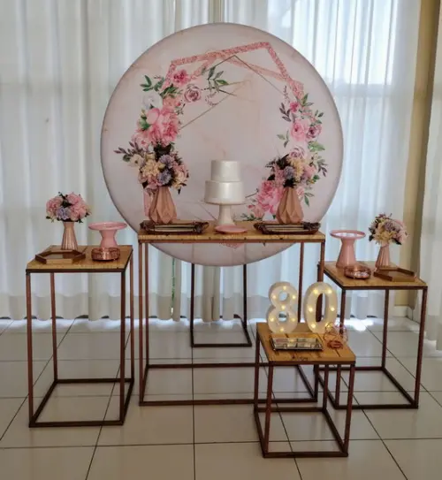 Aluguel de Decoração Festa 80 Anos