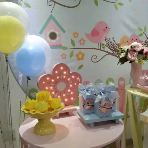 Aluguel de Decoração Festa Jardim dos Pássaros
