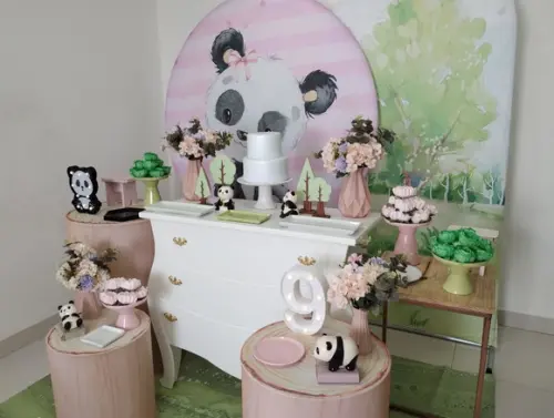 Aluguel de Decoração Panda
