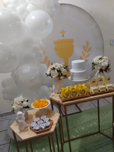 Aluguel Decoração Primeira Comunhão