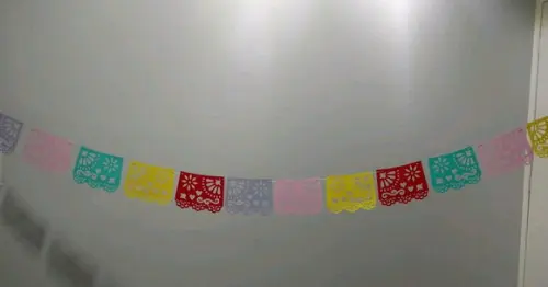 Bandeiras Bandeirolas Mexicanas 10und