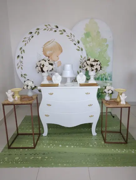Batizado Amarelo e Branco
