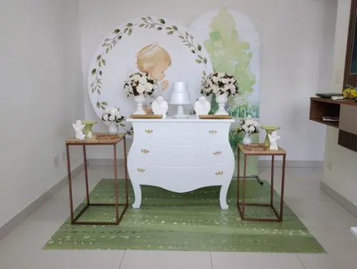 Batizado Verde e Branco