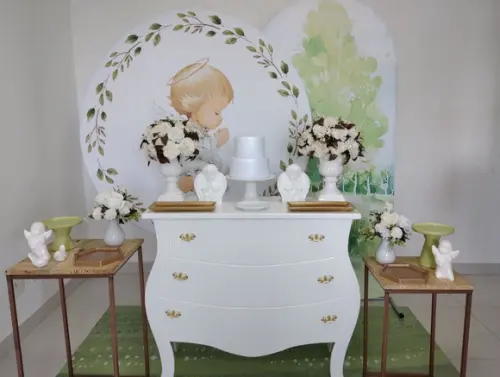 Batizado Verde e Branco