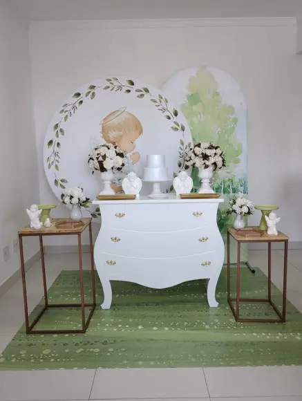 Batizado Verde e Branco