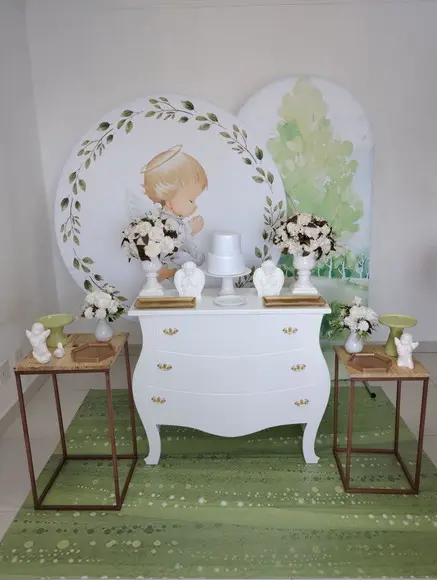 Batizado Verde e Branco