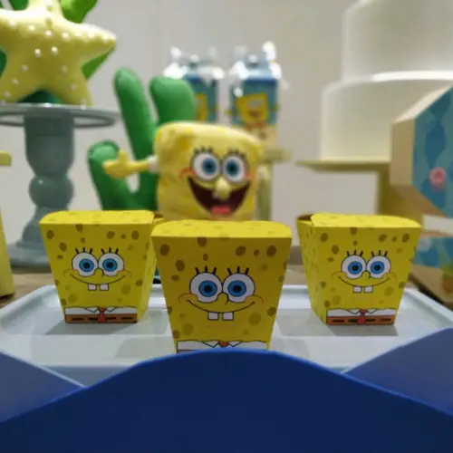 Caixa Bob Esponja Contém 10 Unidades