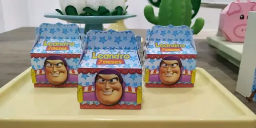 Caixa Lancheira Toy Story 8 Unidades