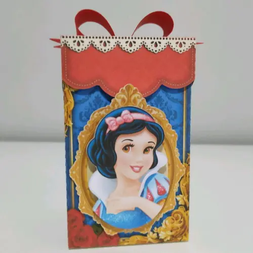 Caixa Presente Branca de Neve 8 Unidades