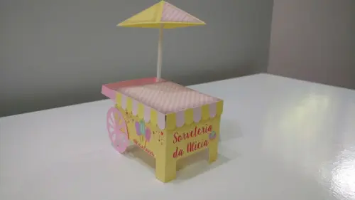 Carrinho de Sorvete 8 Unidades