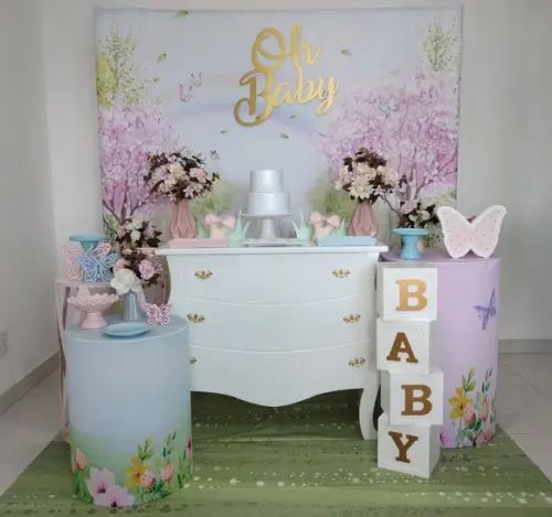 Chá de Bebe Jardim das Borboletas
