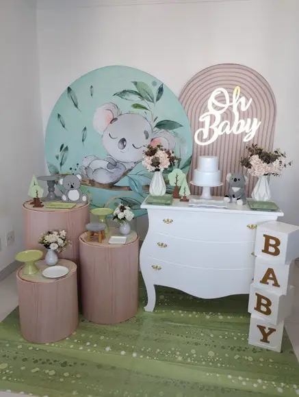 Chá de Bebê Koala