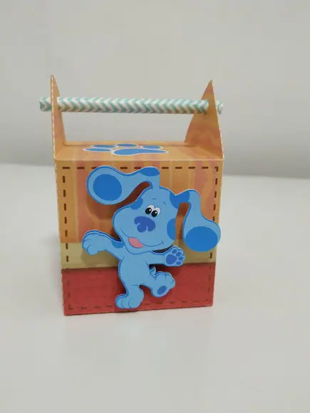 Cubo Canudinho Pistas de Blue 10 Unidades