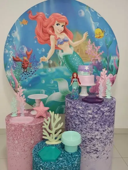 Decoração a Pequena Sereia