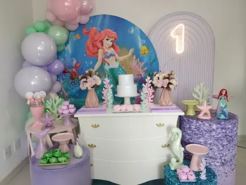 Decoração a Pequena Sereia