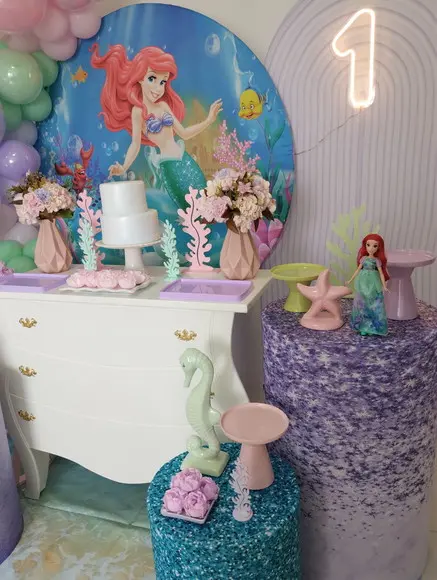 Decoração a Pequena Sereia