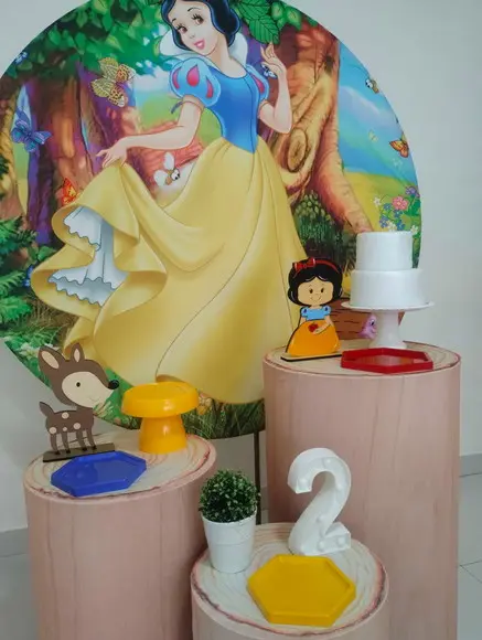 Decoração Branca de Neve