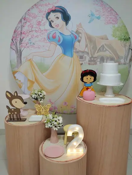 Decoração Branca de Neve