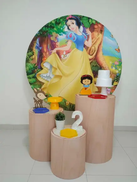 Decoração Branca de Neve