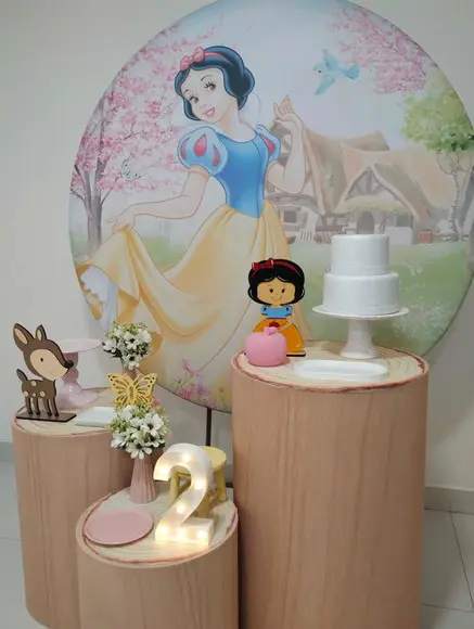 Decoração Branca de Neve