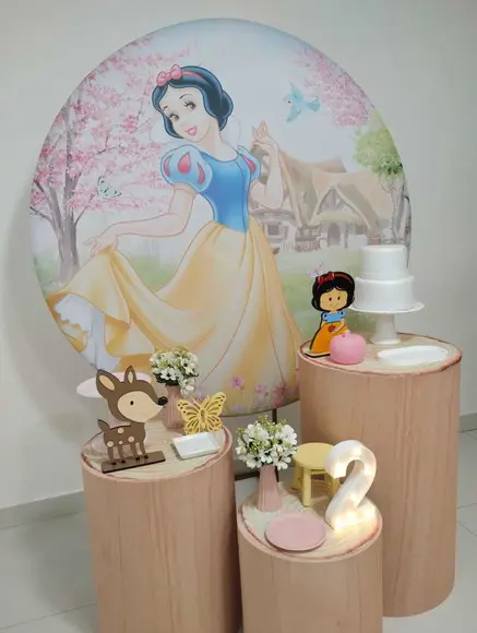 Decoração Branca de Neve