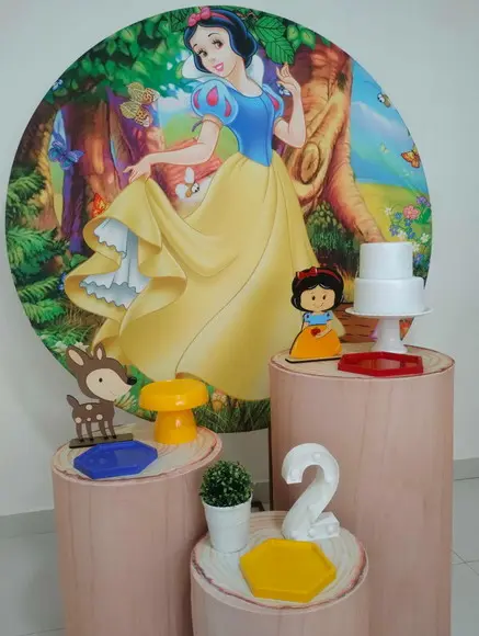 Decoração Branca de Neve