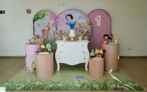 Decoração Branca de Neve
