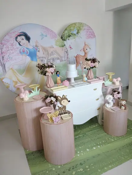 Decoração Branca de Neve
