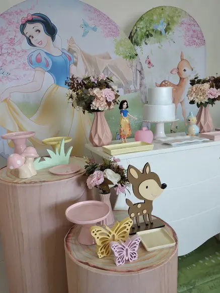 Decoração Branca de Neve