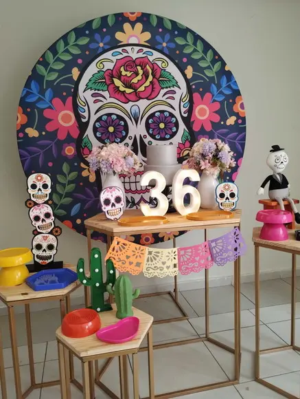 Decoração Caveira Mexicana