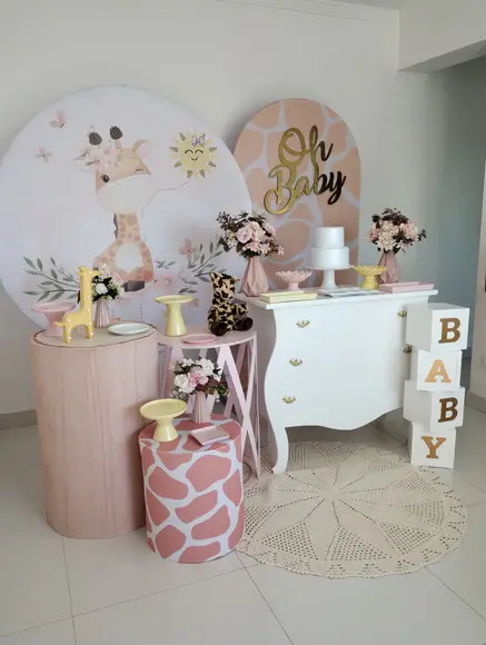 Decoração Chá de Bebê Girafa