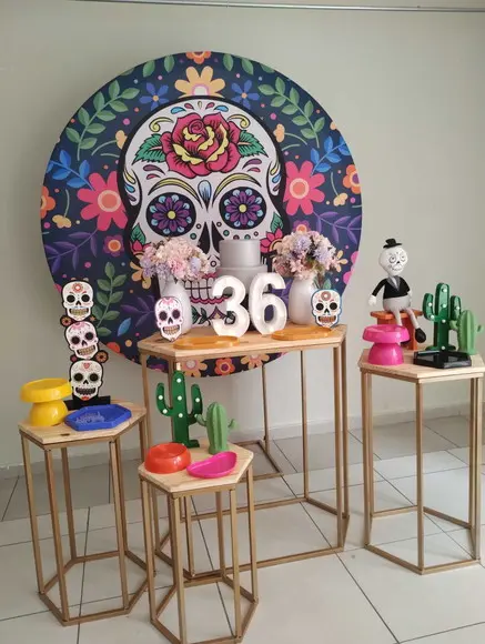 Decoração Caveira Mexicana
