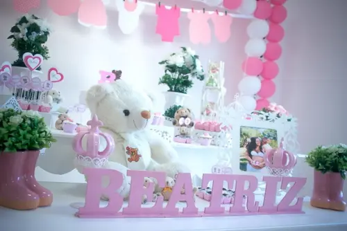 DECORAÇÃO CHÁ DE BEBÊ TEMA URSINHO