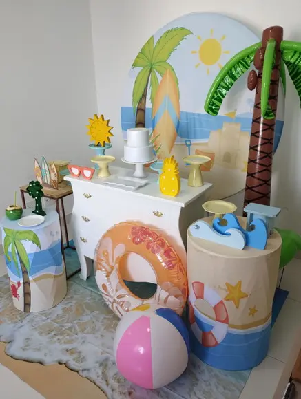 Decoração de Festa Tema Praia