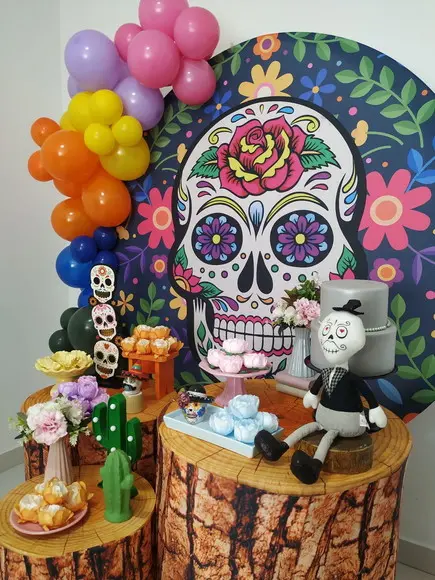 Decoração Dia dos Mortos
