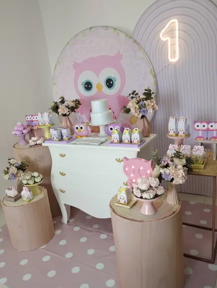 Decoração Festa Coruja