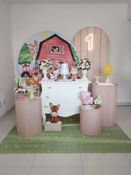 Decoração Festa Fazendinha Menina