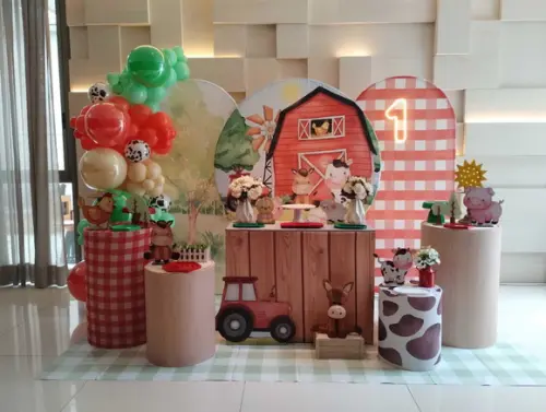 Decoração Festa Fazendinha com Balões Incluso