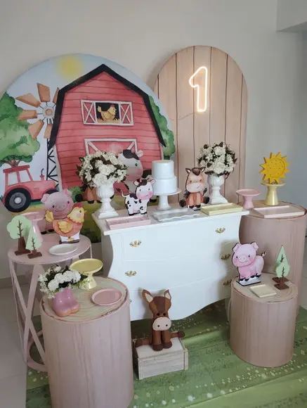 Decoração Festa Fazendinha Menina