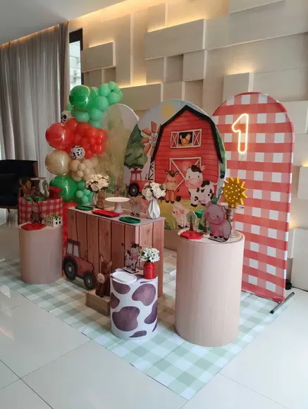 Decoração Festa Fazendinha com Balões Incluso