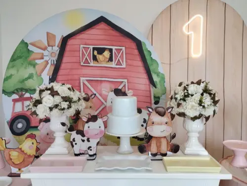 Decoração Festa Fazendinha Menina