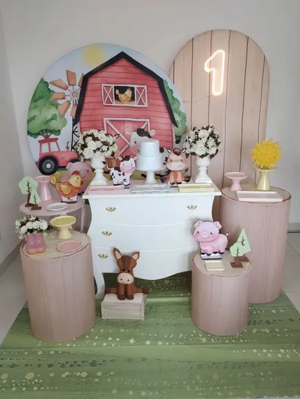 Decoração Festa Fazendinha Menina