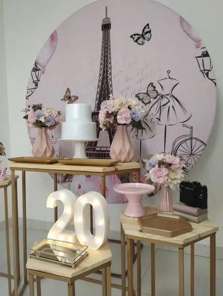 Decoração Festa Paris