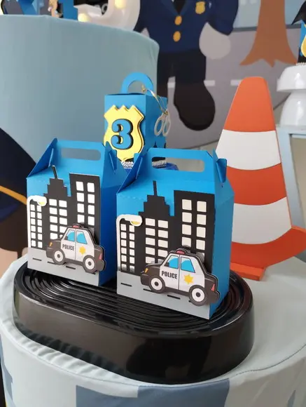 Decoração Festa Polícia