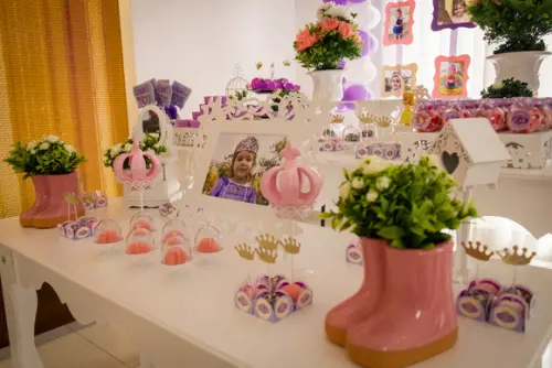 DECORAÇÃO FESTA PRINCESA SOFIA