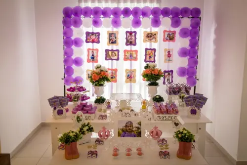 DECORAÇÃO FESTA PRINCESA SOFIA