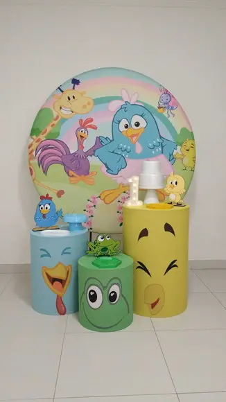 Decoração Galinha Pintadinha